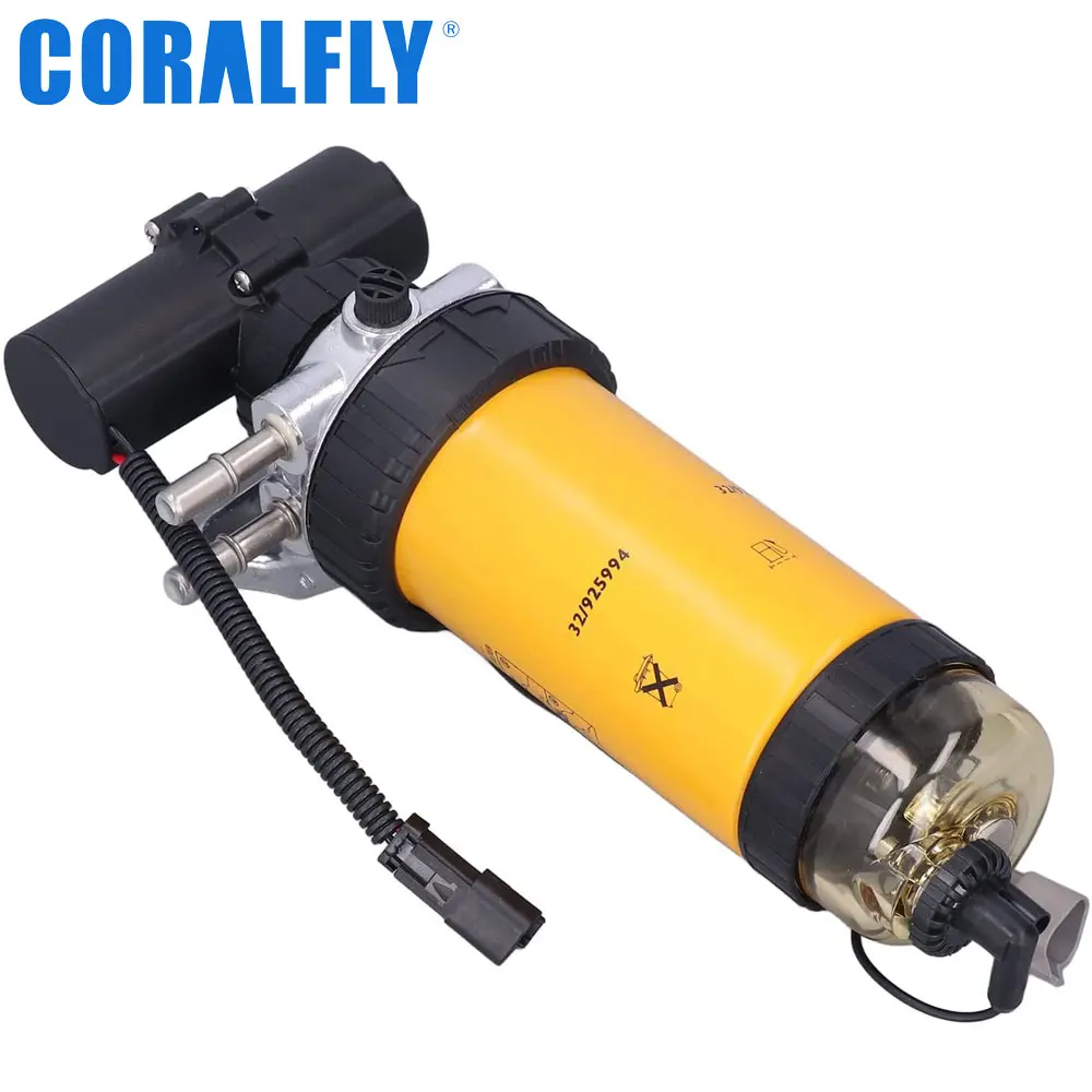 CORALFLY 32/925994 оригинальный дизельный трактор экскаватор-экскаватор топливный сепаратор фильтр для JCB 3DX 3CX комплект