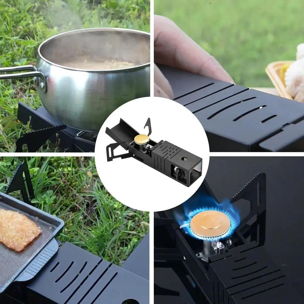 New Design Foldable Gas Stove Butane Propane Stove Folding Cassette Furnace