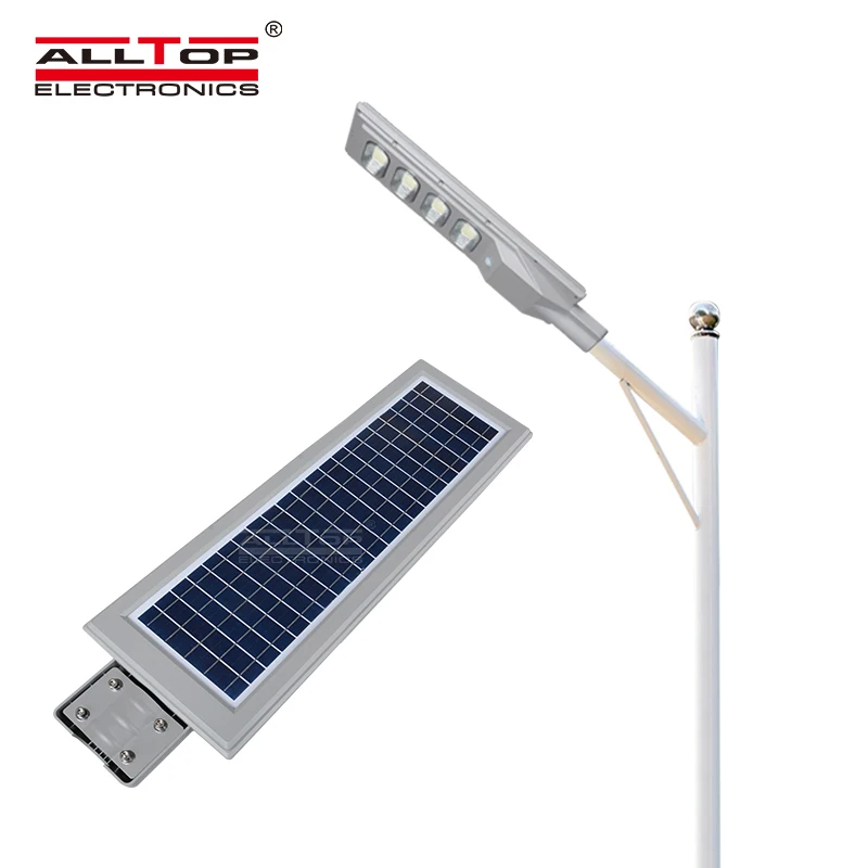 
ALLTOP High quality ABS outdoor waterproof IP65 30 60 90 120 150 watt integrated all in one solar led street light 