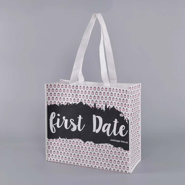 Индивидуальная многоразовая сумка-тоут из 100% бамбукового волокна