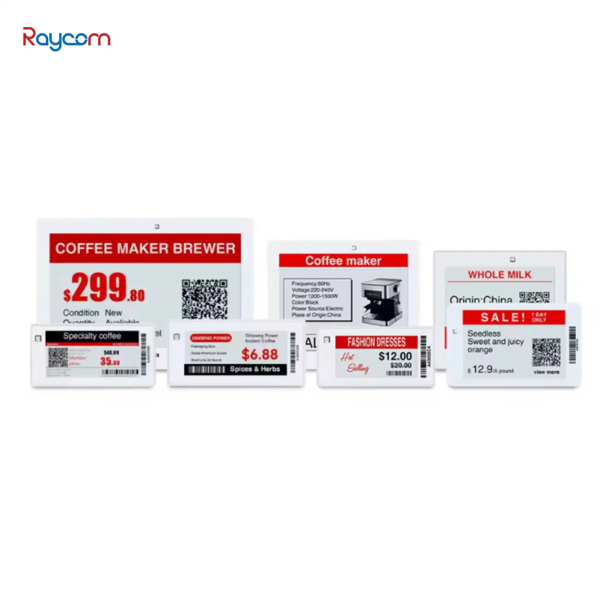 Raycom 2 9 дюймов Rfid esl ценники Wifi электронные чернила цифровой ценник E-Ink электронная этикетка Esl для магазинов
