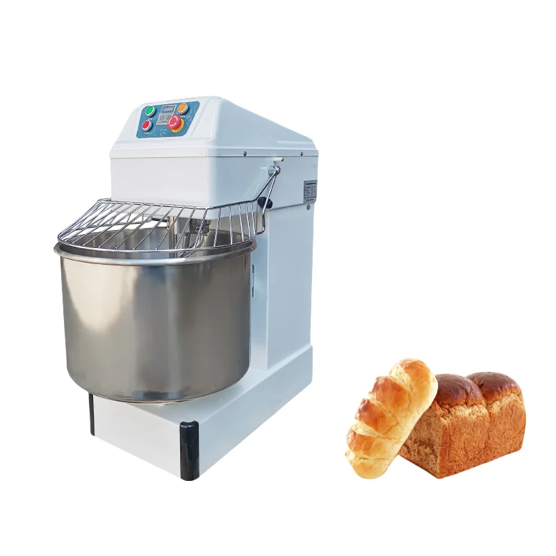 Hot Sales Bakery Baking Equipment Commercial Dough Kneader Double Speed Spiral Dough Mixer, Flour Mixing Machine