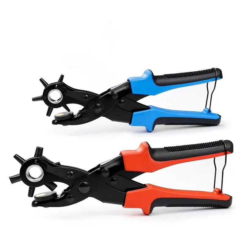 New product Belt Tool Round Hole 6 Size Perforate Pliers For Watchband Household Strap leather