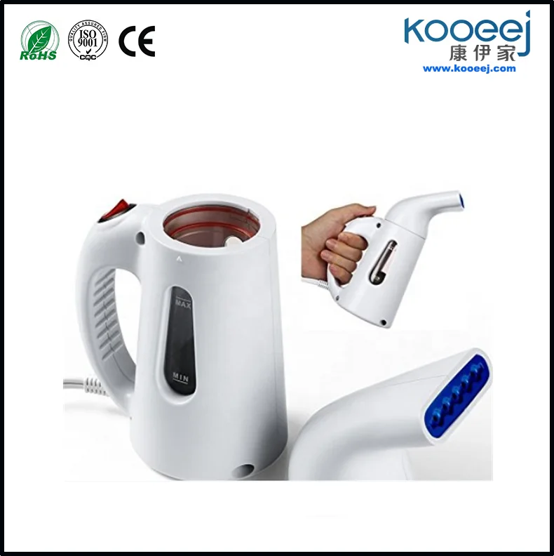 
Kooeej one year warranty 110V 220V electric handheld 800W mini travel steamer iron for clothes fabric 