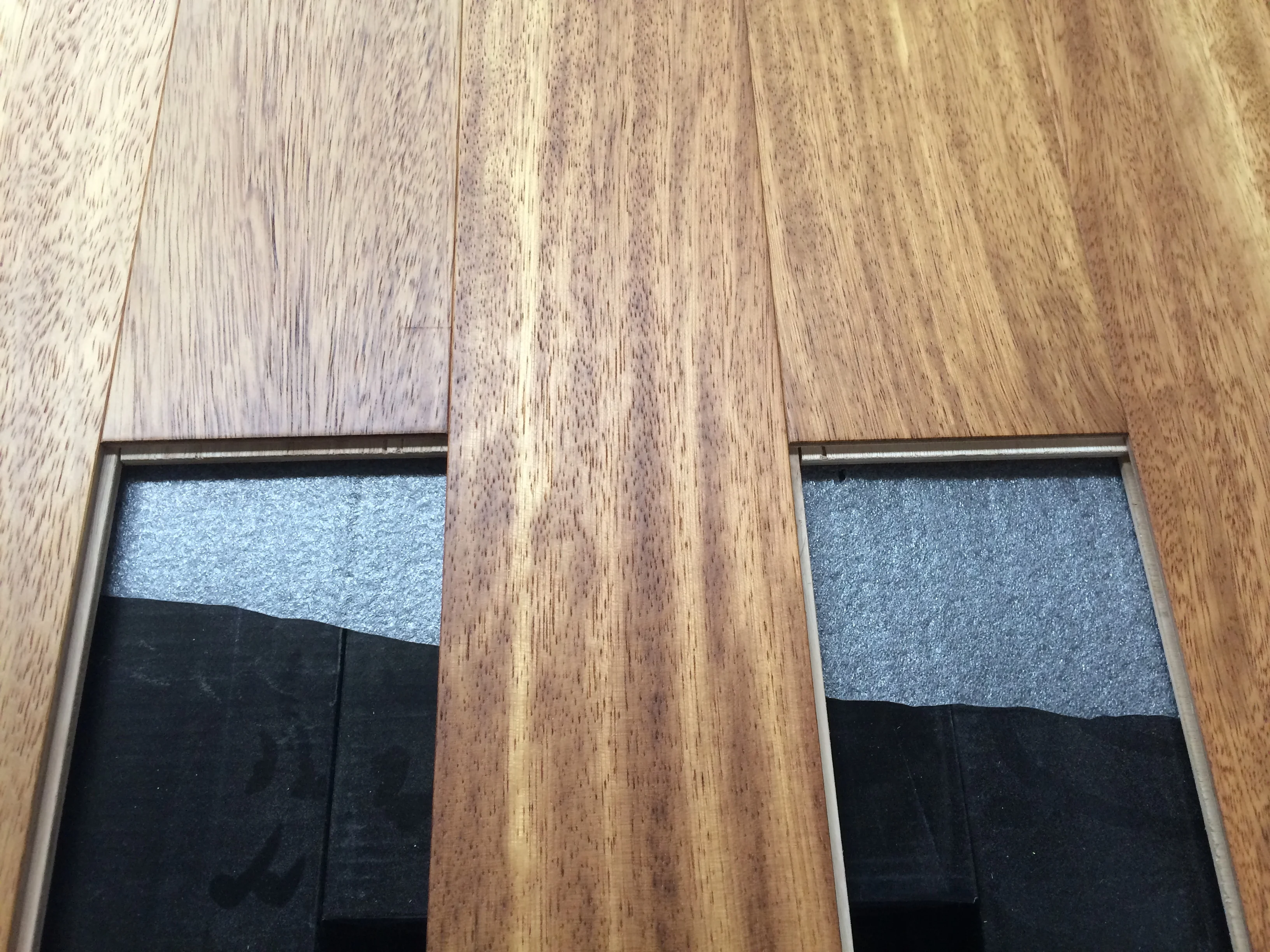 Matt iroko 15mm multi -layer engineered wood flooring made in China