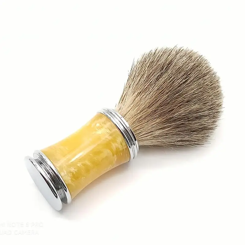 Manufacture High Quality Men Badger  Hair Acrylic Handle Men Shaving Brush