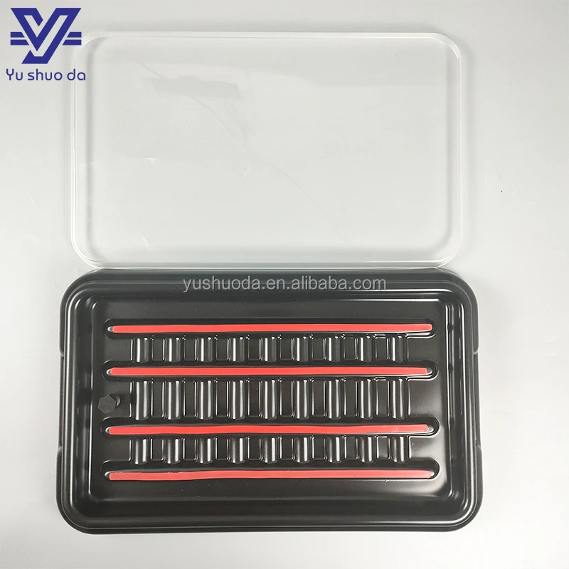 20-Slide IHC Microscope Glass Staining Tray Manual PC ABS Gel Material for Lab Use