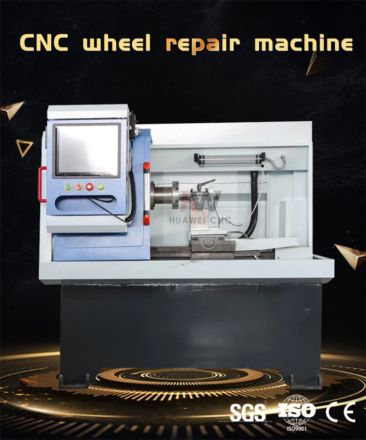 cheap price rim repair machine alloy wheel equipment HW0640 mag wheel repair machine for sale