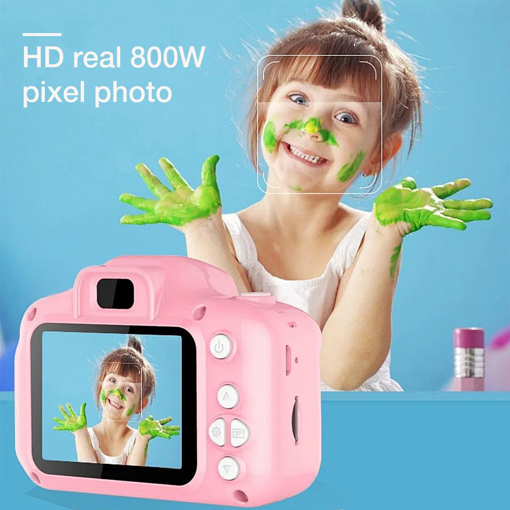 Kids Camera Digital Vintage Camera Educational Toys Kids 1080P Projection Video Mini Camera Outdoor Photography Kids Toy Gifts