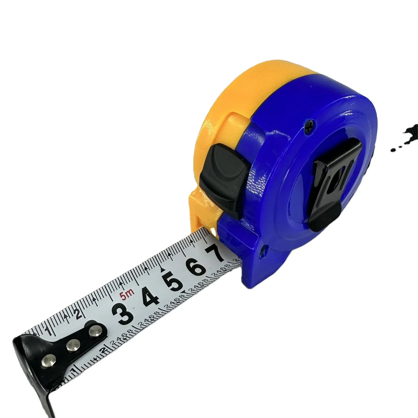 Dewen Rubber Coated 3m/5m/7.5m/10m Tape Measure Customizable Logo Measuring Tape for Measurement Made in China 5m Meters