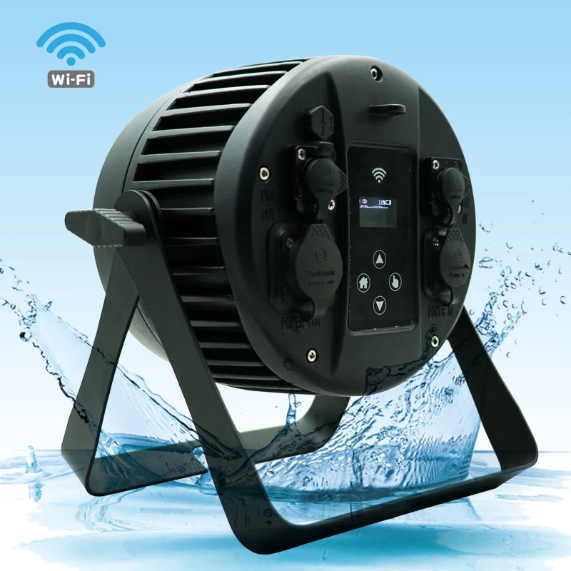 Professional dj lights led 9 x18wWireless DMX Battery Power RGBWA UV 6IN1 LED Par Can Light