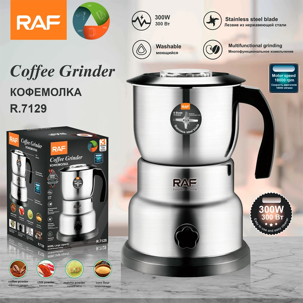 Hot selling stainless steel Multi-functional food grinder Electric Coffee Bean Grinder