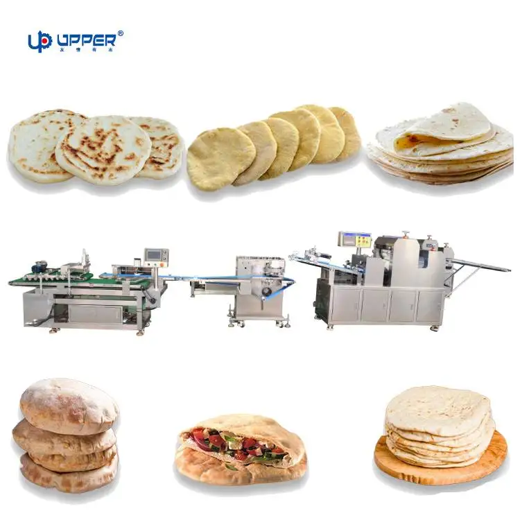 fully automatic pizza production line danish dough laminating machine corn tortilla press bread machine bakry machine bread