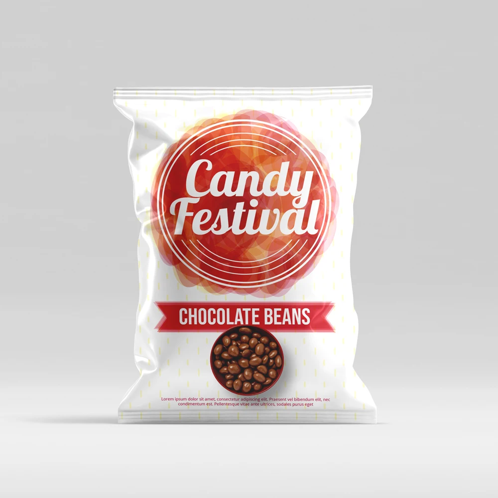 Custom Printing Heat Sealing Aluminum Foil Plastic Snack Food Vegetable Chicken French Fries Packaging