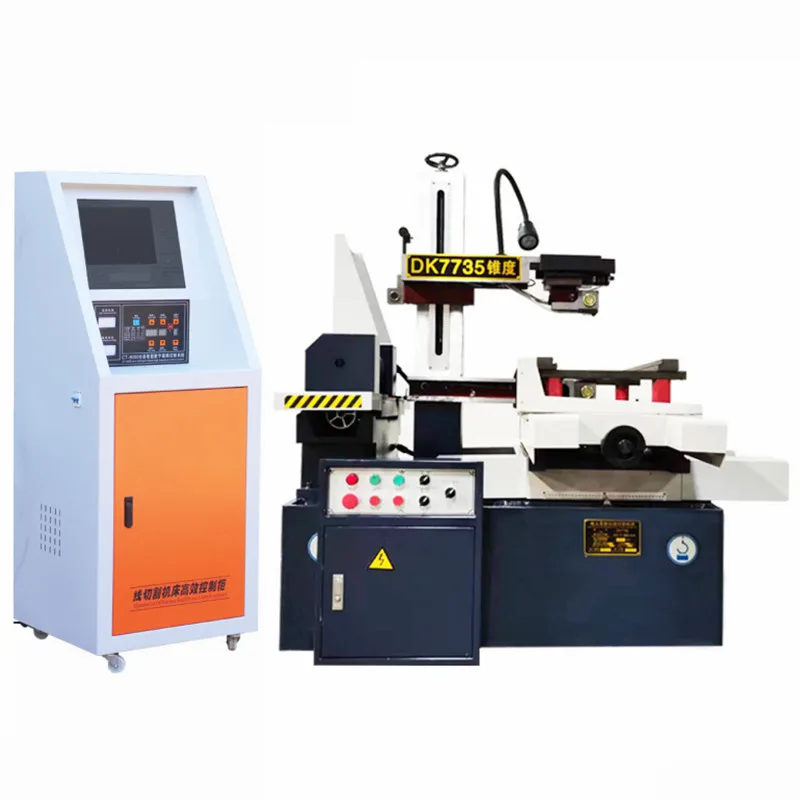 DK7735 CNC Wire Cut EDM Machine with Rongben DRO and Z Axis Motor
