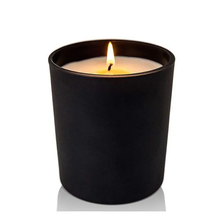 10 oz Exclusive Customizable High Quality Luxury Glass Candle Jars For Candle Making Candle Container With Lids