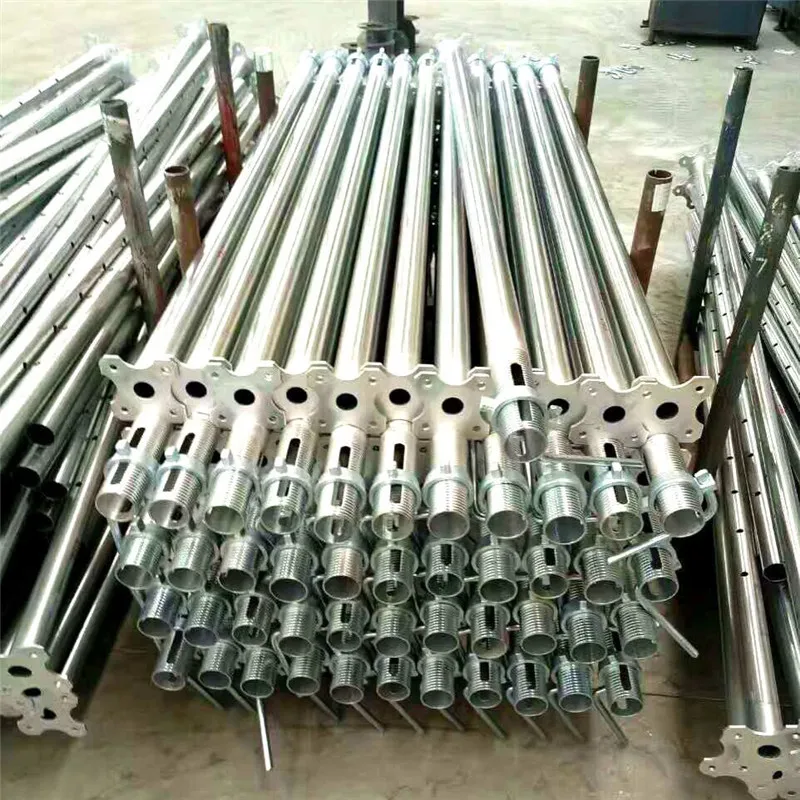 Adjustable Steel Props Painted Shoring Building Jacks For Construction Sale