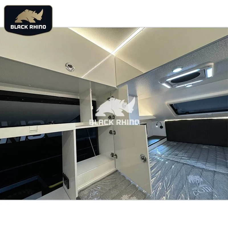 Aluminum caravan trailer utv camper trailer off road stactic caravan motorcycle camper trailers