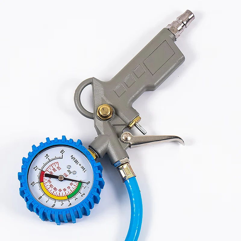 HYSTIC High Precision Blue 1 Blue 1 Precision Tire Pressure Gauge Gun Automobile Pneumatic Tool Air Pressure Detection Deflated