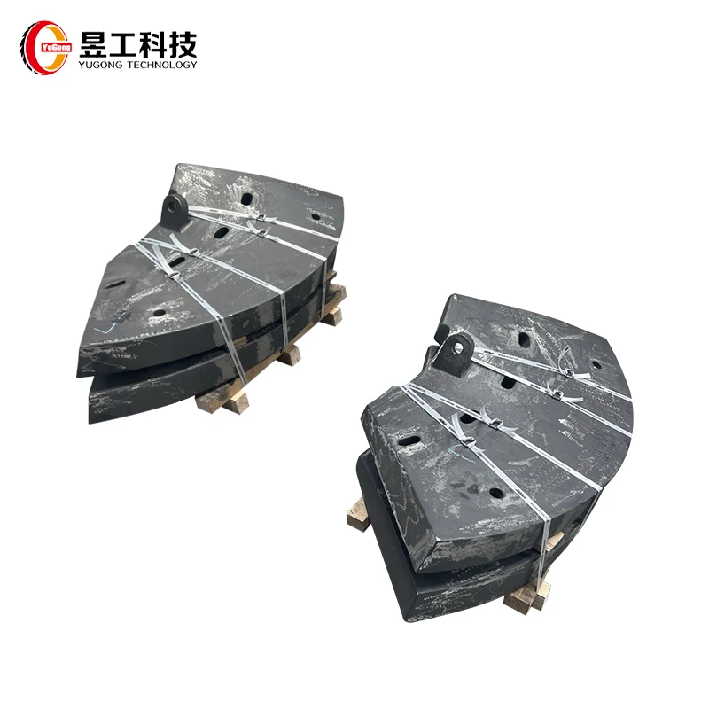 Factory direct commercial wear resistant  High Chromium Tower Mill Liner for Tower Mill Vertical Screw Mill