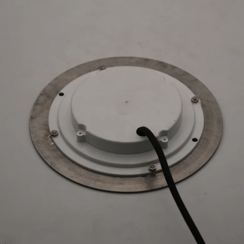 Ultra thin stainless steel 316 waterproof IP68 underwater 12V AC DC RGB Pool Light with remote control