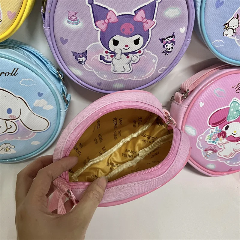new designer wholesale cute shopping handbag bags student girl cartoon kawaii crossbody bag pu leather melody shoulder bag