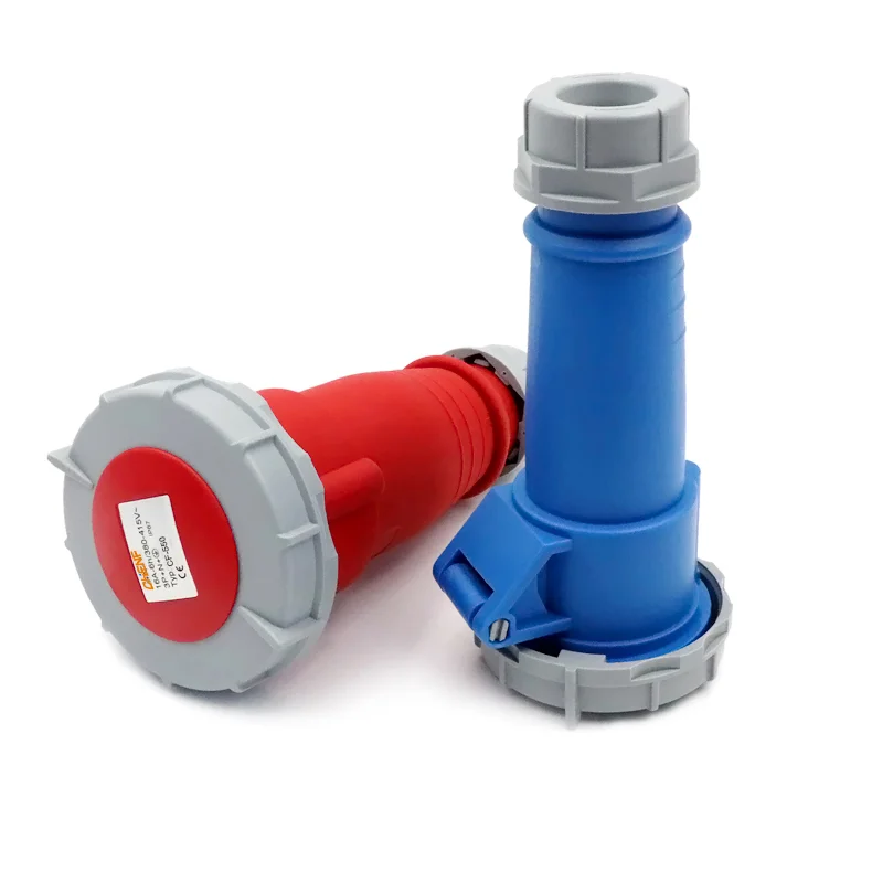 CHENF IP67 400V 16/32/63/125A Nylon Industrial Connector Socket European International standard Connector CF556 1117 CF1450 2177