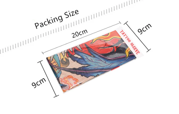 QAKGL New Fashion Men Women Seamless Nylon Fake Tattoo Sleeves Designs Body Arm Custom Fake Tattoo Sleeves For Cool Men Women