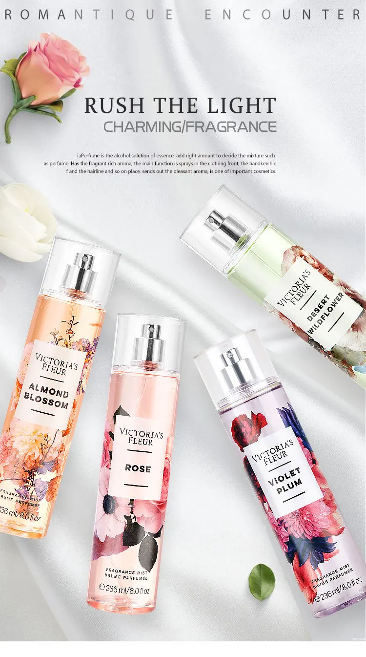 Wholesale body splash fragrance mist spray perfume bodyspray deodorant oem bodymist fragrance private label quality body mist