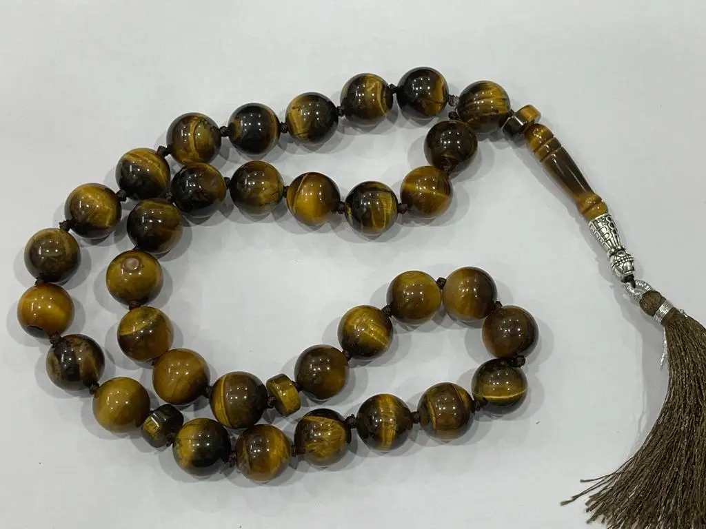 Исламские четки из натуральных драгоценных камней Tasbeeh Muslim Tasbih Sufi Quran Masbaha
