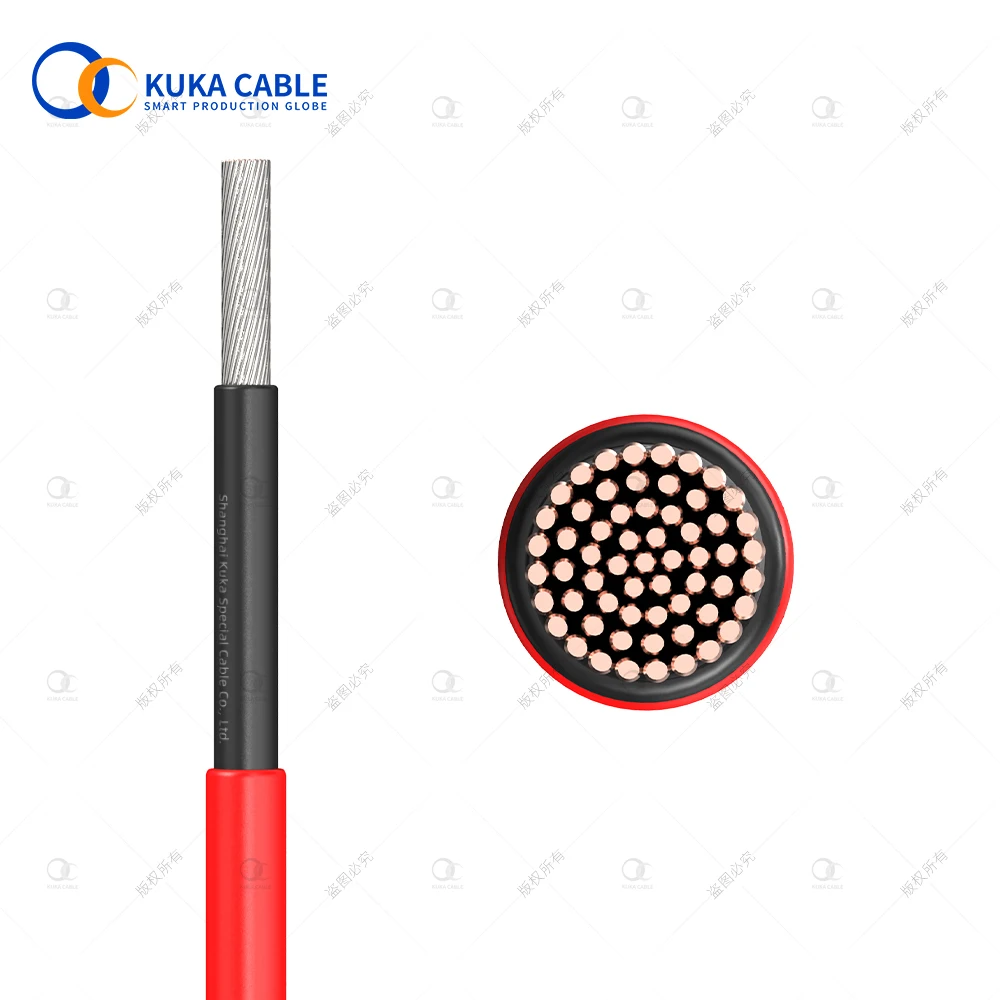 Top Quality High Current Pv Cable Pv1 Solar Kabel PE Power Station Copper Solar Single Uv 6mm2 25mm2 Xlpe KUKA LOW Voltage 500