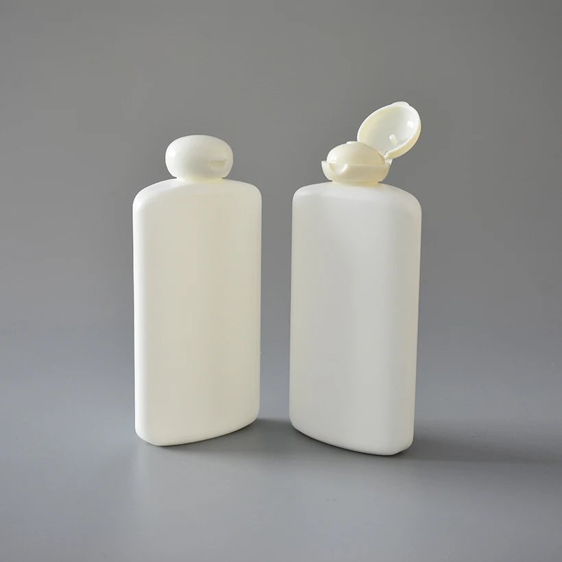 200ml hope plastic Soft Cosmetic Packaging Body Lotion plastic Squeeze Shampoo Bottle