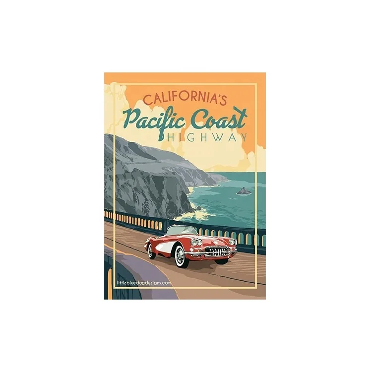 Great Value Wholesale 8x12 Inch Souvenir Gift Enjoy Your Holiday At The Beach Metal Poster Tin Signs