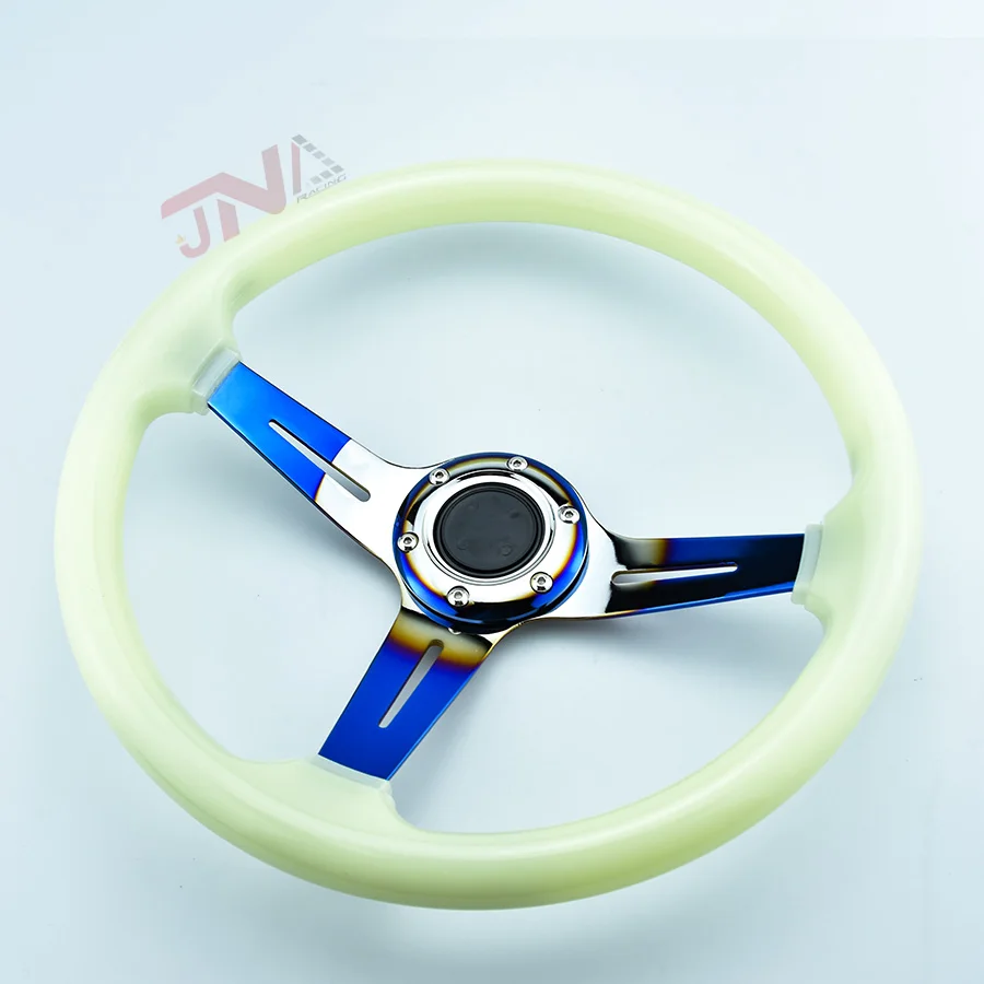 Luminescent Fashion Steering Wheels Wholesale Luxury Spoke Glow Racing Car Steering Wheel