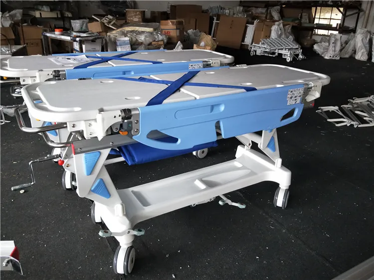 BT-TR004 Connecting transfer patient trolley for operation room transport connection hospital medical stretcher