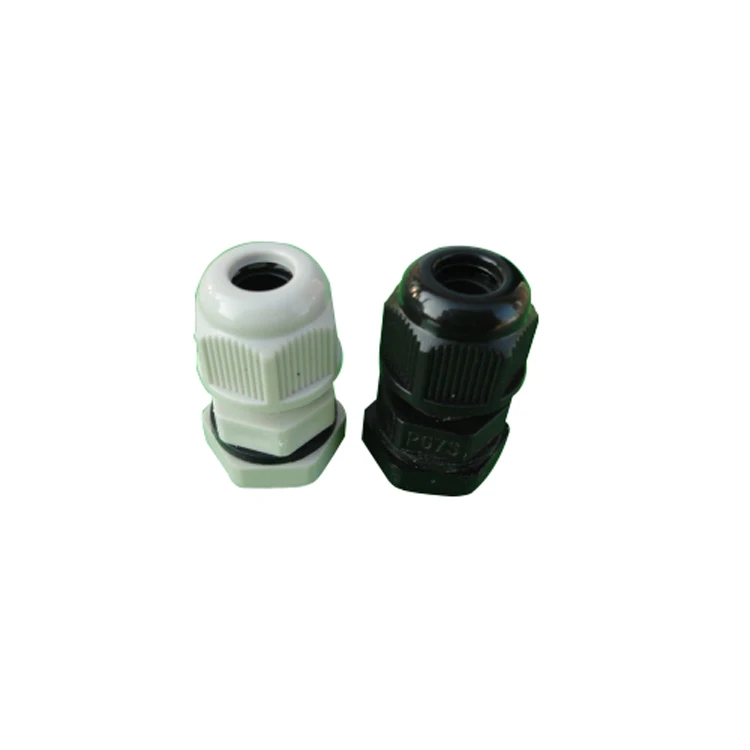 High Quality IP68  Plastic Cable Gland 2.5-6MM Waterproof Nylon Cable Gland with Waterproof Gasket cable sleeve M10