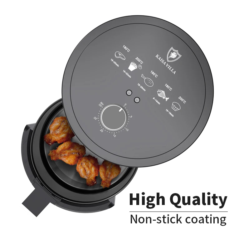 Household Automatic Multi-Function 1350W Electric Cooker 3.2 Liters Air Fryer For Kitchen