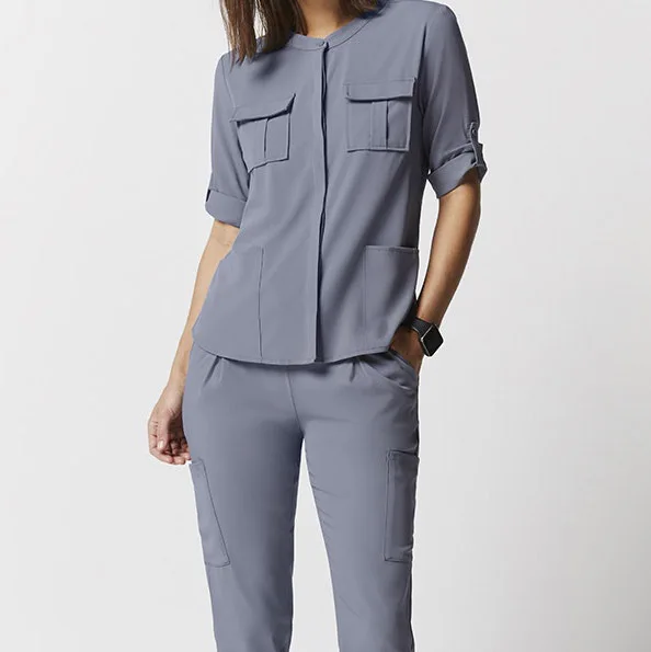 Top Quality Nurses Hospital Uniforms Jogger Women Medico Scrub Sets