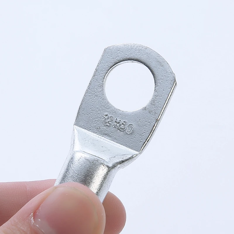 SC50-10 copper cable crimp lugs tin plated copper cable lugs naked tube terminal