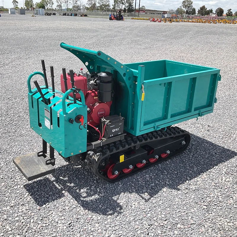 Heavy Duty All-Terrain Crawler Transporter with Diesel Engine