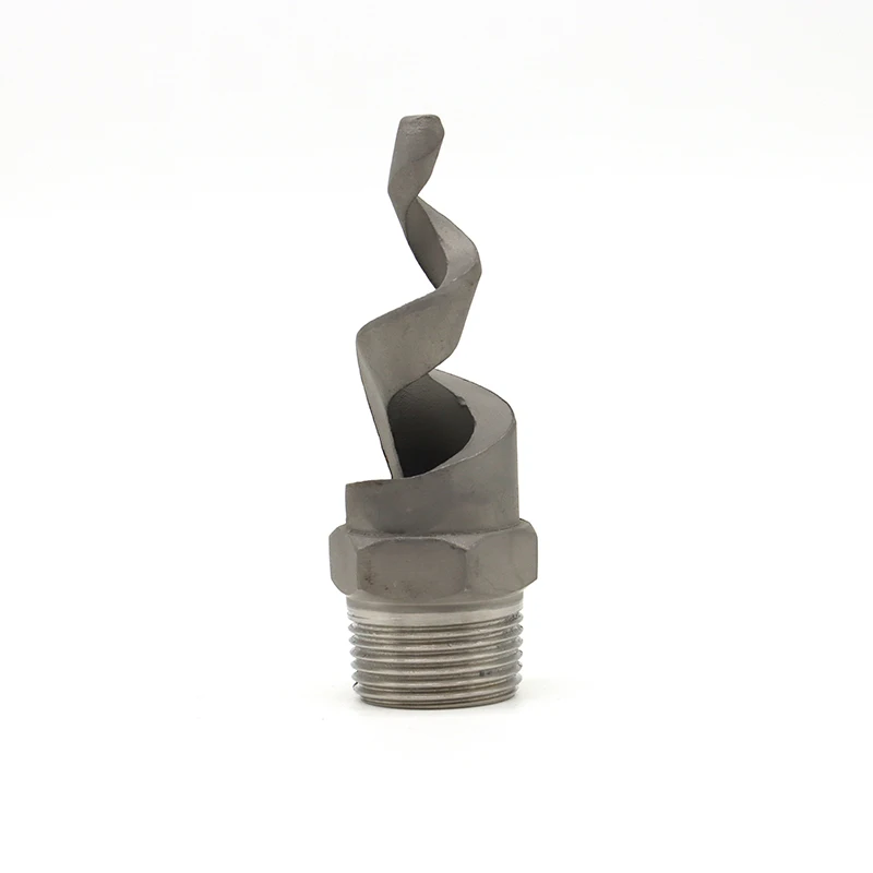 Whirl Jet Hollow Cone Full Cone Spiral Spray Nozzle Pig Tail Nozzle for Gas Scrubbing