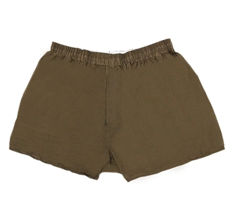65%Polyester/35% Cotton Burnt Orange Cotton Plus Boxer Prison under Shorts