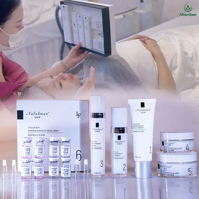 skin care products made in korea  day & night face lotion beauty facial anti acne aging skin care set