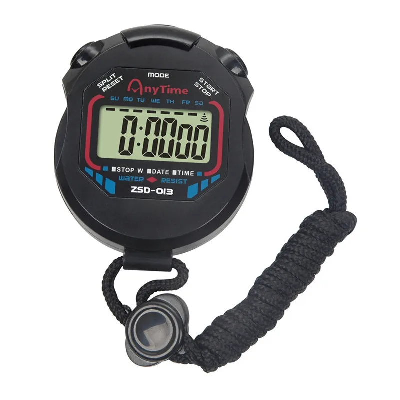 Fengfun Waterproof Green Backlit Lcd Cycling Stopwatch With Odometer Speedometer Timer