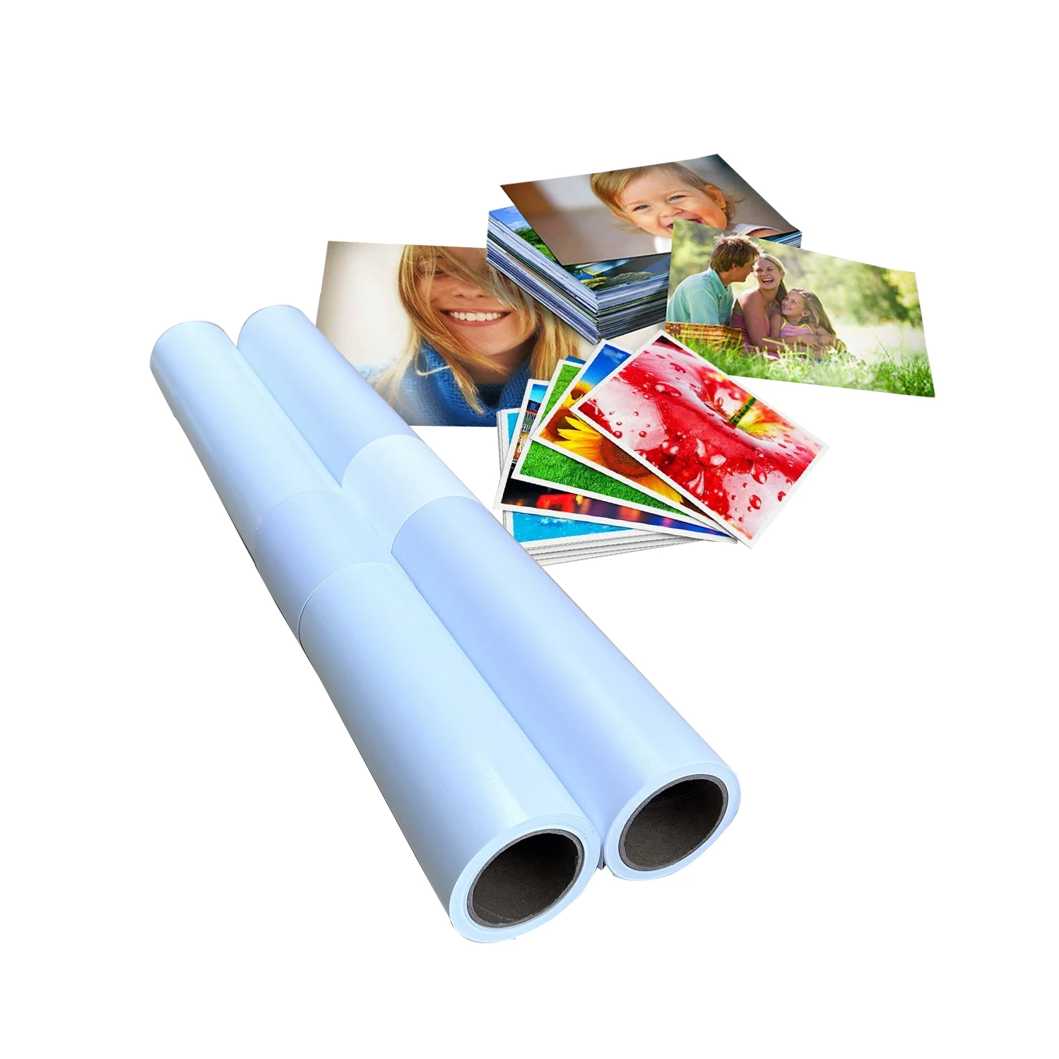 Широкоформатная 220gsm струйная цифровая фотопечать RC Luster Paper Roll