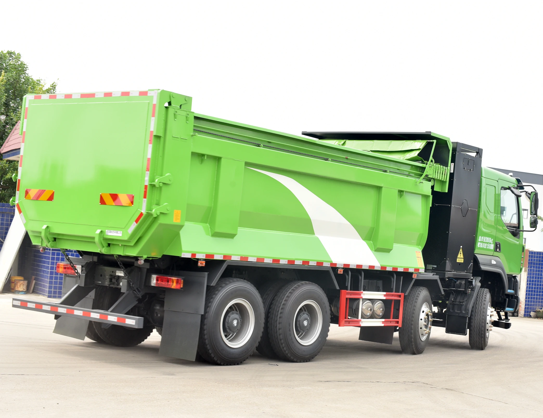 Sino used dump tuck electric best price in 2023 waste disposal dump truck electric