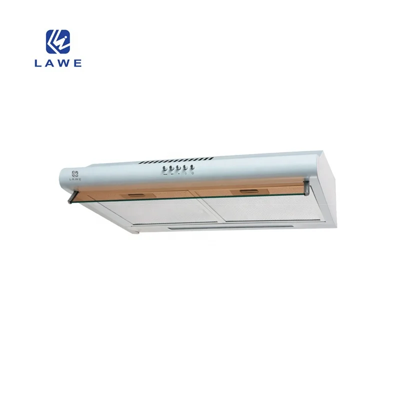 Lawe Under Cabinet Ductless Ducted Convertible Slim Kitchen Stove Vent Hood with 3 Speed Exhaust Fan with Charcoal Filter