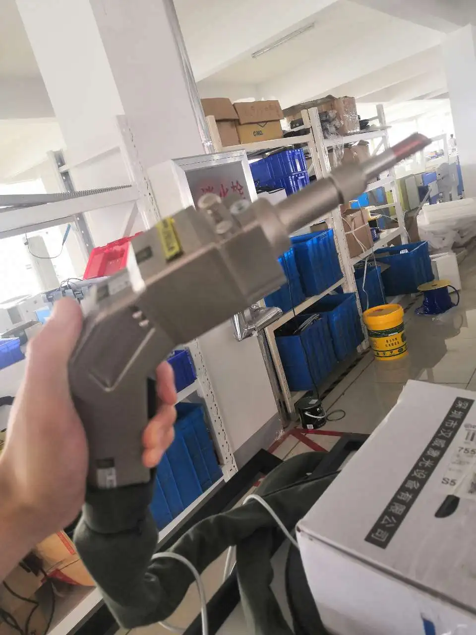LW1000 Gweike Handle Fiber Laser Weld Machine Price Welding