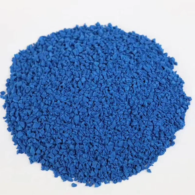 Beautiful Color Ground Epdm Particles Non-Toxic Rubber Runway Factory Wholesale Epdm Rubber Granules For Sale