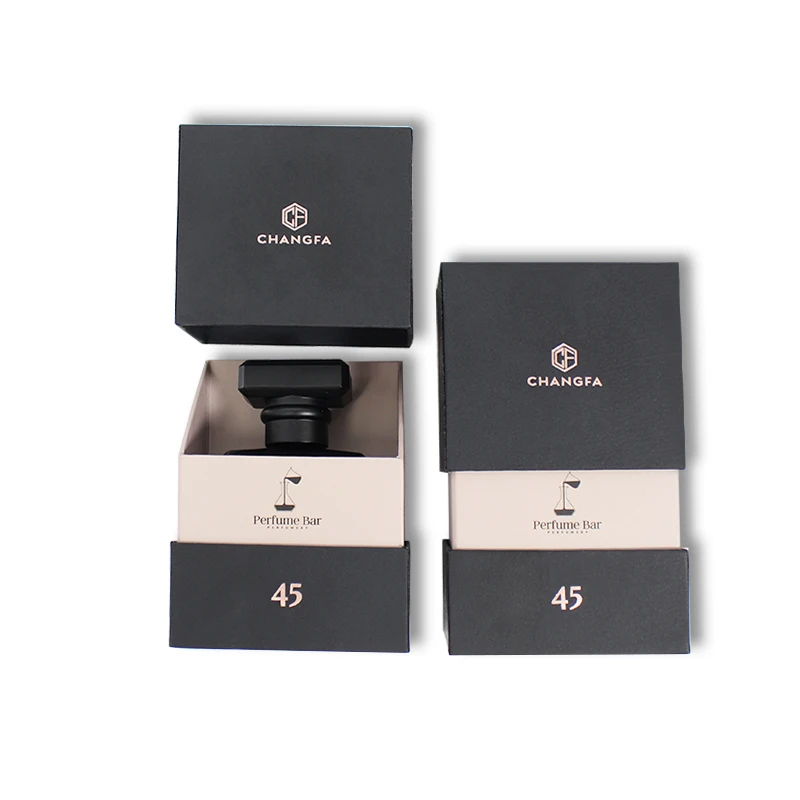 New Design Small Custom Color Paper Box For Mini Perfume Gift Bottle Paperborad Luxury Display Perfume Box With Packaging